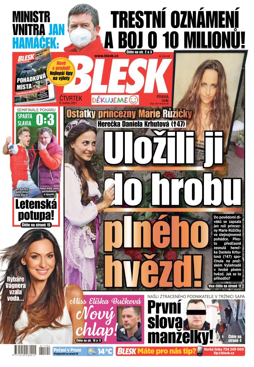 E-magazín BLESK - 6.5.2021 - CZECH NEWS CENTER a. s.