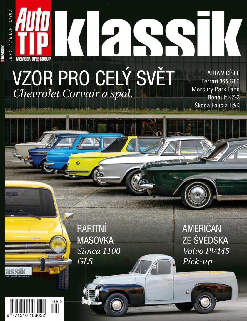 E-magazín AUTO TIP KLASSIK - 5/2021 - CZECH NEWS CENTER a. s.