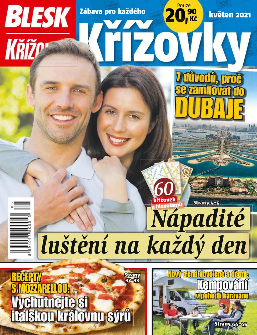 E-magazín BLESK KŘÍŽOVKY - 5/2021 - CZECH NEWS CENTER a. s.