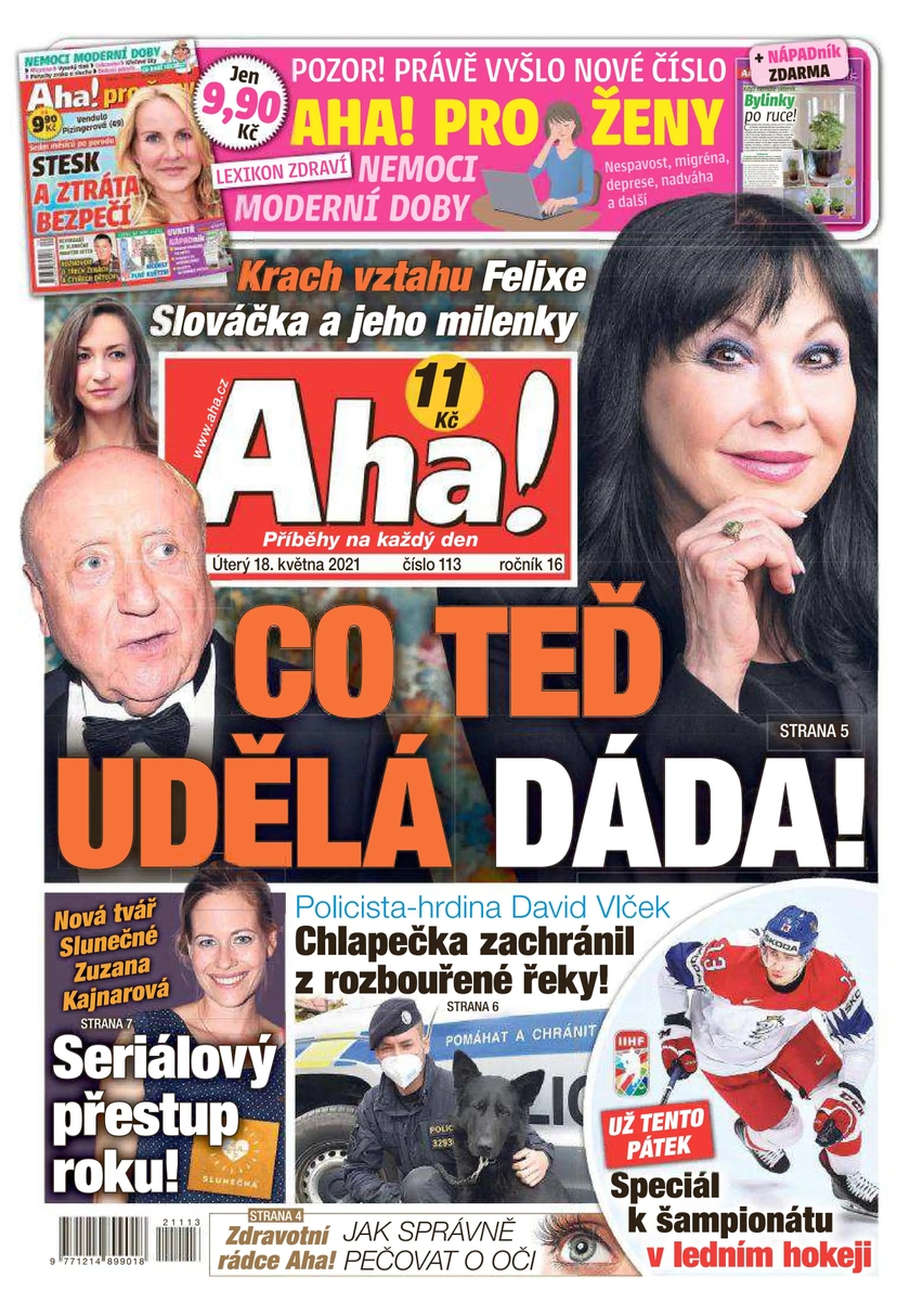 E-magazín Aha! - 18.5.2021 - CZECH NEWS CENTER a. s.