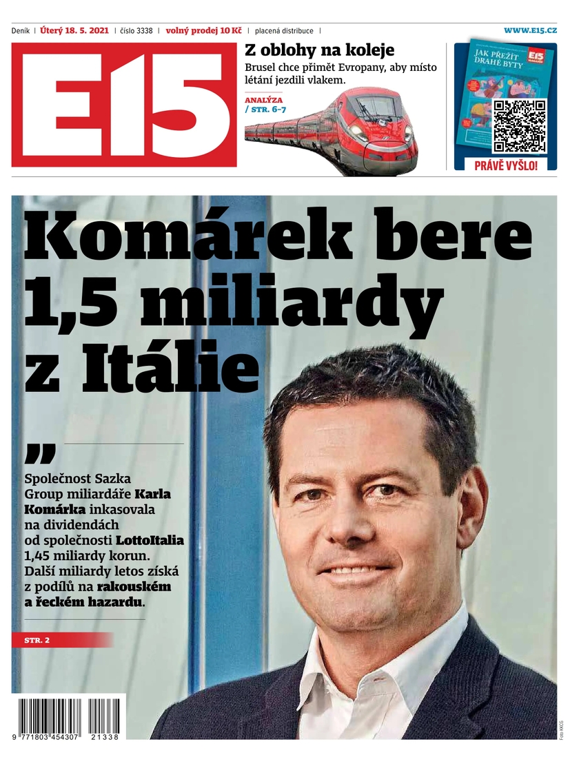 E-magazín e15 - 18.5.2021 - CZECH NEWS CENTER a. s.