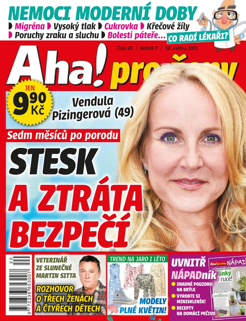 E-magazín Aha! pro ženy - 20/2021 - CZECH NEWS CENTER a. s.