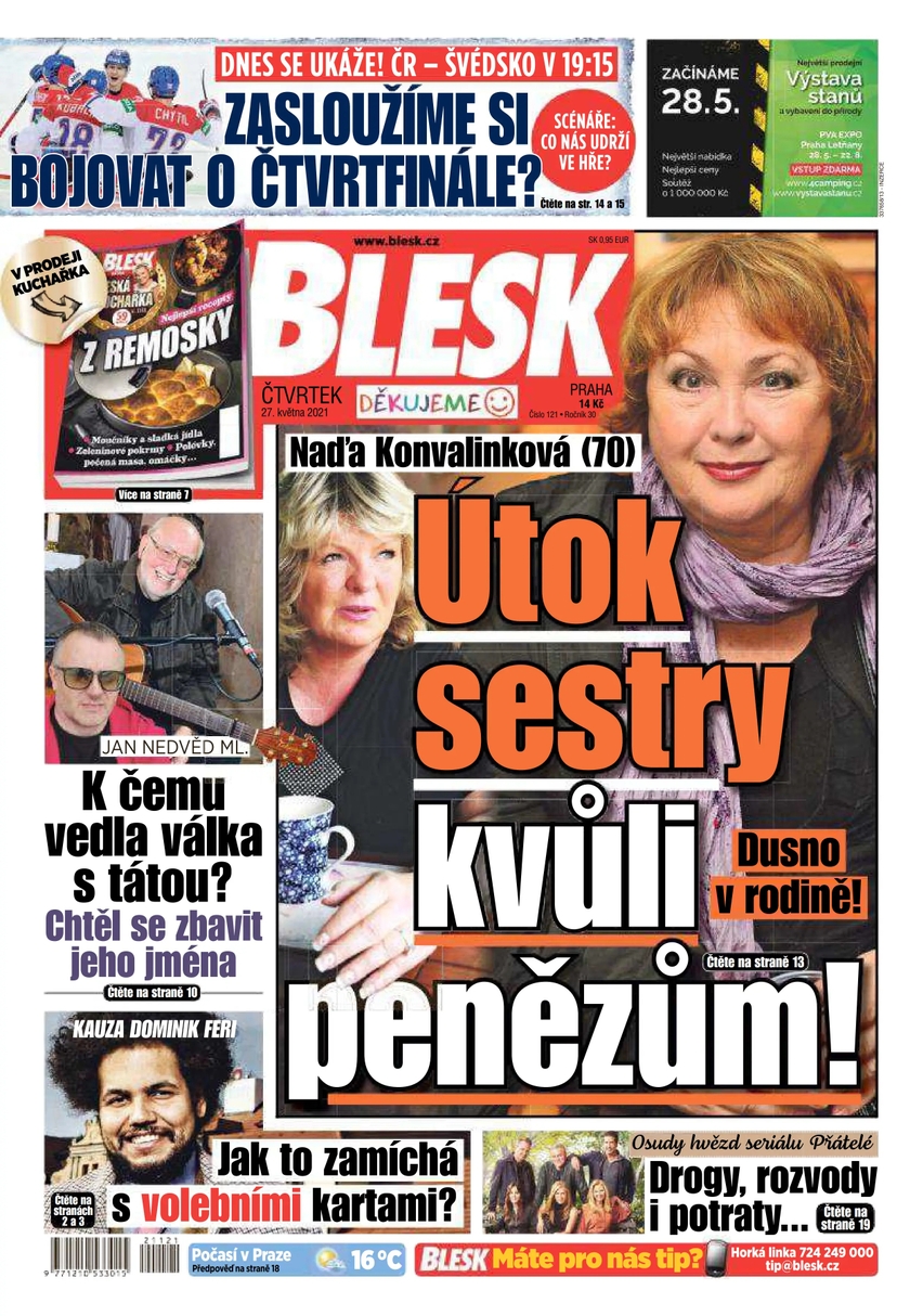 E-magazín BLESK - 27.5.2021 - CZECH NEWS CENTER a. s.