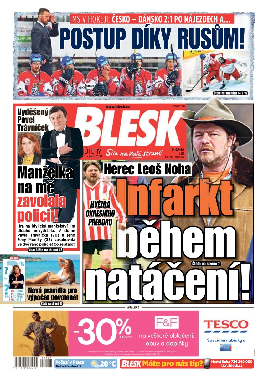 E-magazín BLESK - 1.6.2021 - CZECH NEWS CENTER a. s.