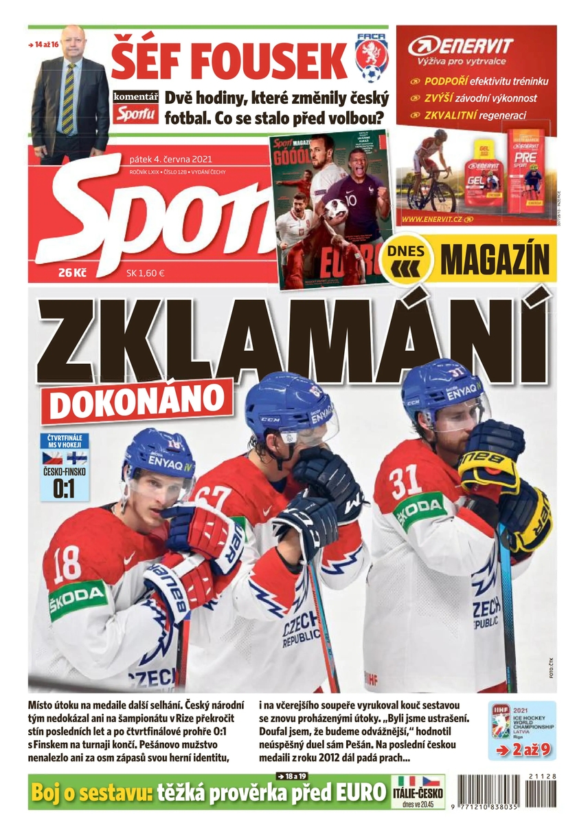 E-magazín Sport - 4.6.2021 - CZECH NEWS CENTER a. s.