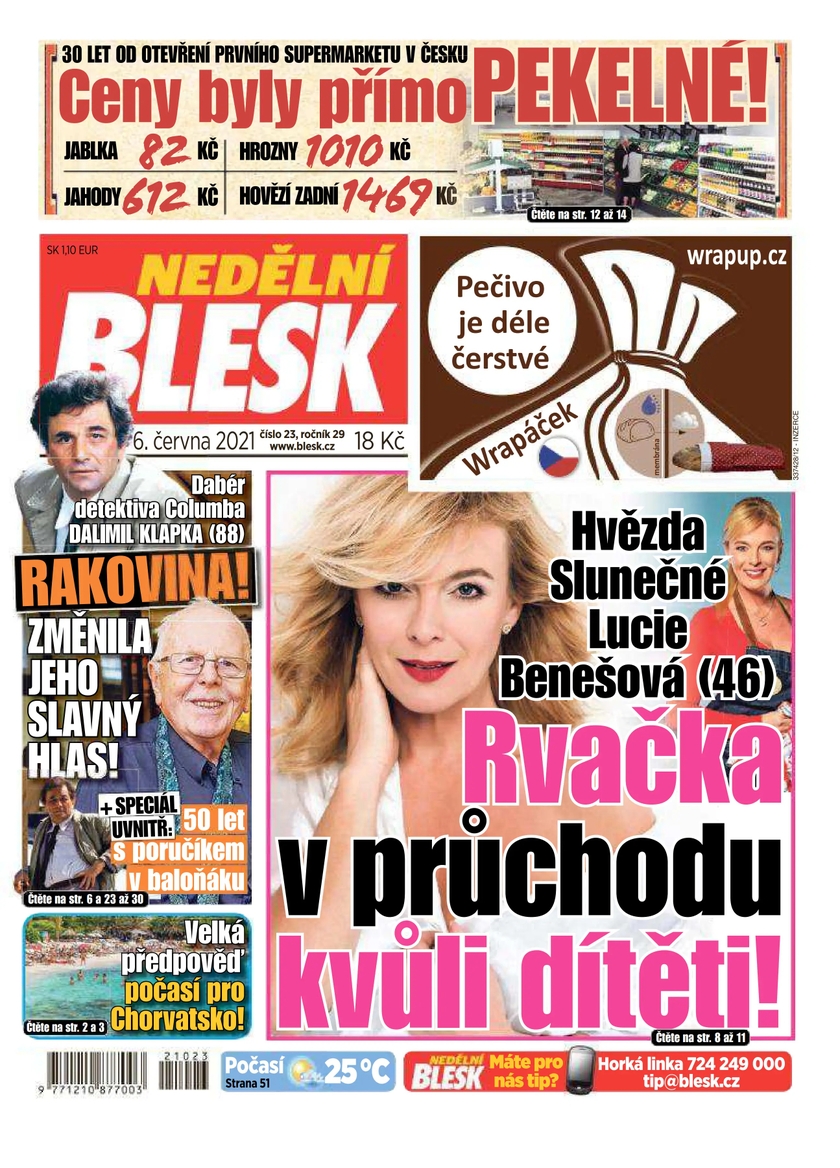 E-magazín NEDĚLNÍ BLESK - 23/2021 - CZECH NEWS CENTER a. s.