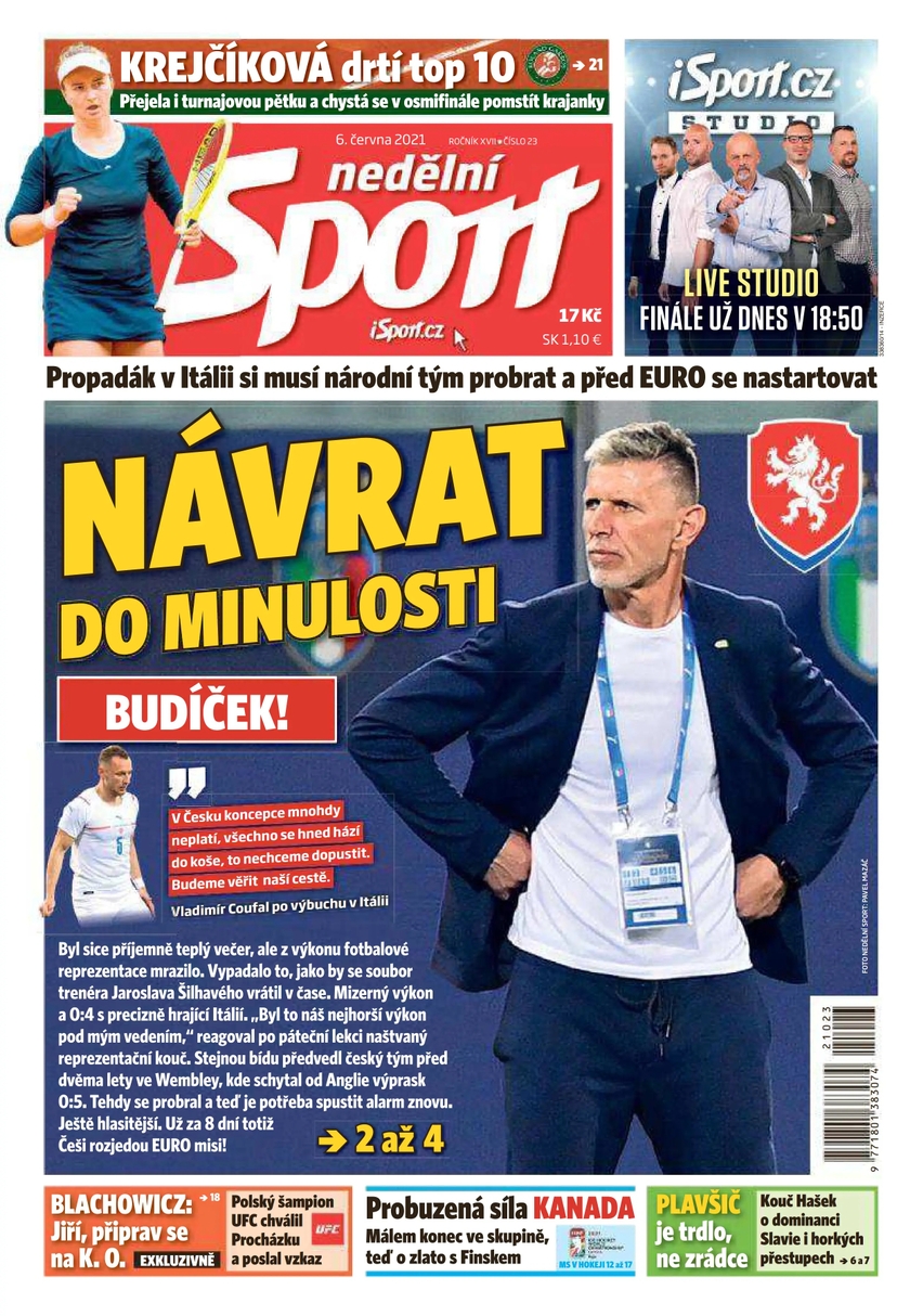 E-magazín nedělní Sport - 23/2021 - CZECH NEWS CENTER a. s.