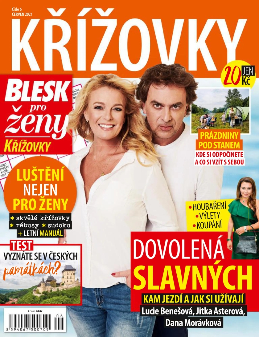 E-magazín BLESK pro ženy KŘÍŽOVKY - 6/2021 - CZECH NEWS CENTER a. s.