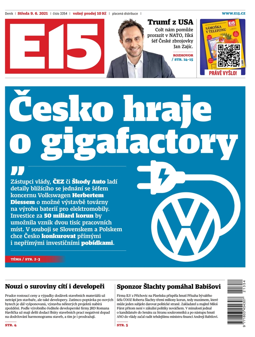 E-magazín e15 - 9.6.2021 - CZECH NEWS CENTER a. s.