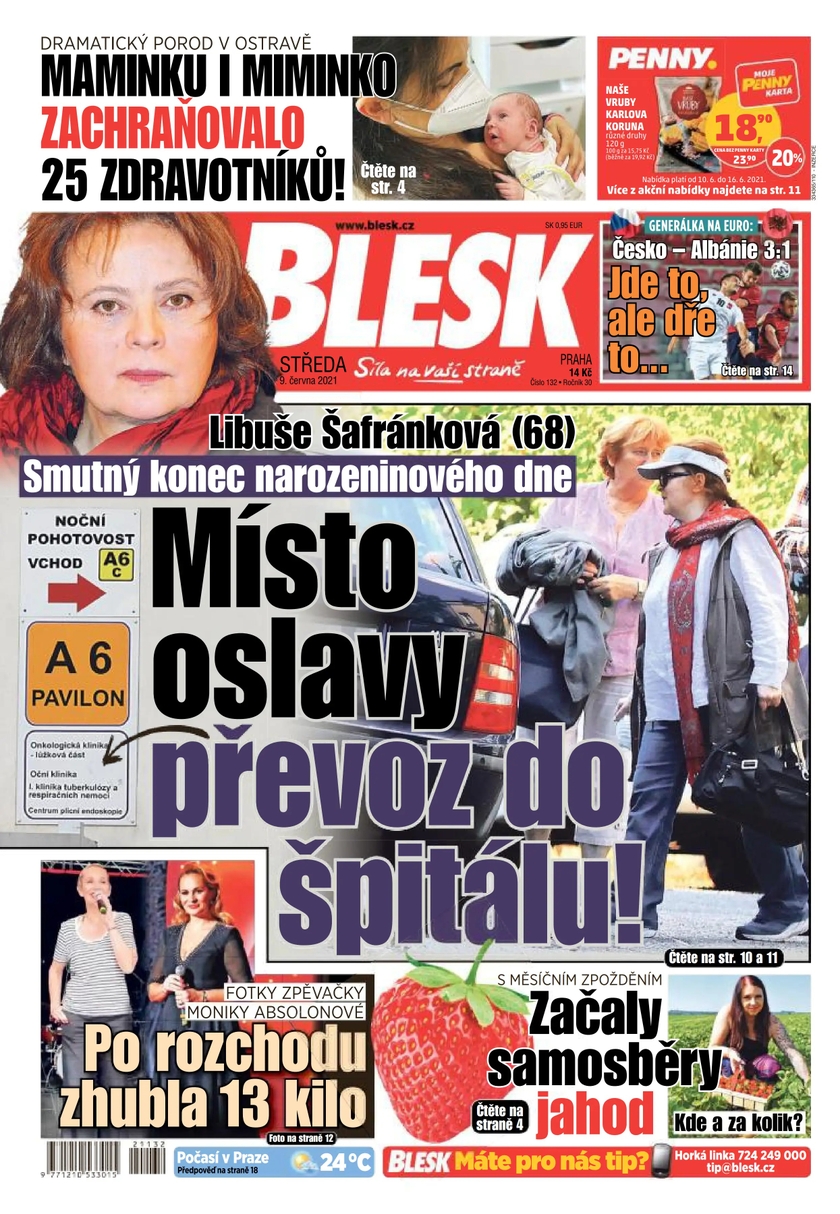 E-magazín BLESK - 9.6.2021 - CZECH NEWS CENTER a. s.