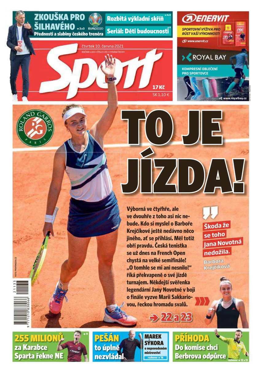 E-magazín Sport - 10.6.2021 - CZECH NEWS CENTER a. s.