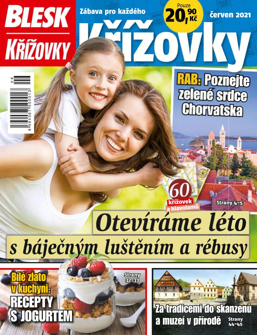 E-magazín BLESK KŘÍŽOVKY - 6/2021 - CZECH NEWS CENTER a. s.