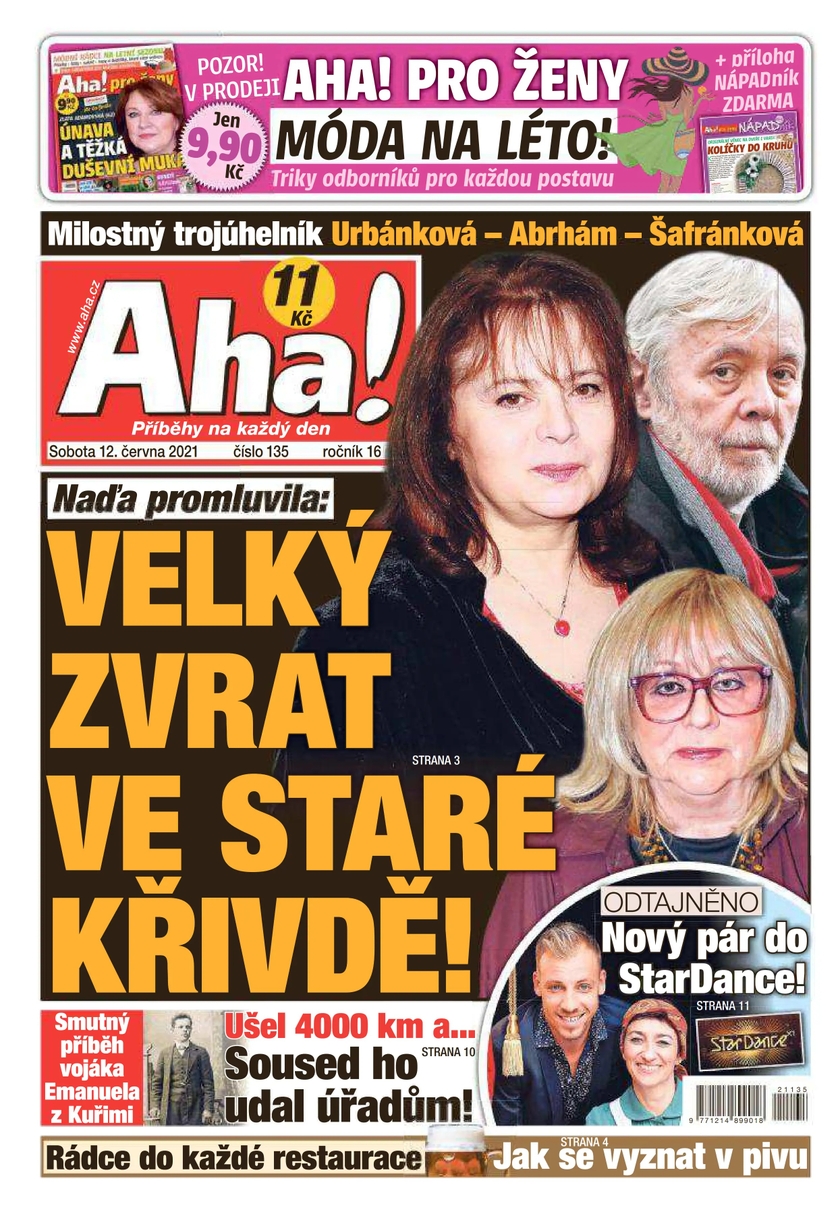 E-magazín Aha! - 12.6.2021 - CZECH NEWS CENTER a. s.