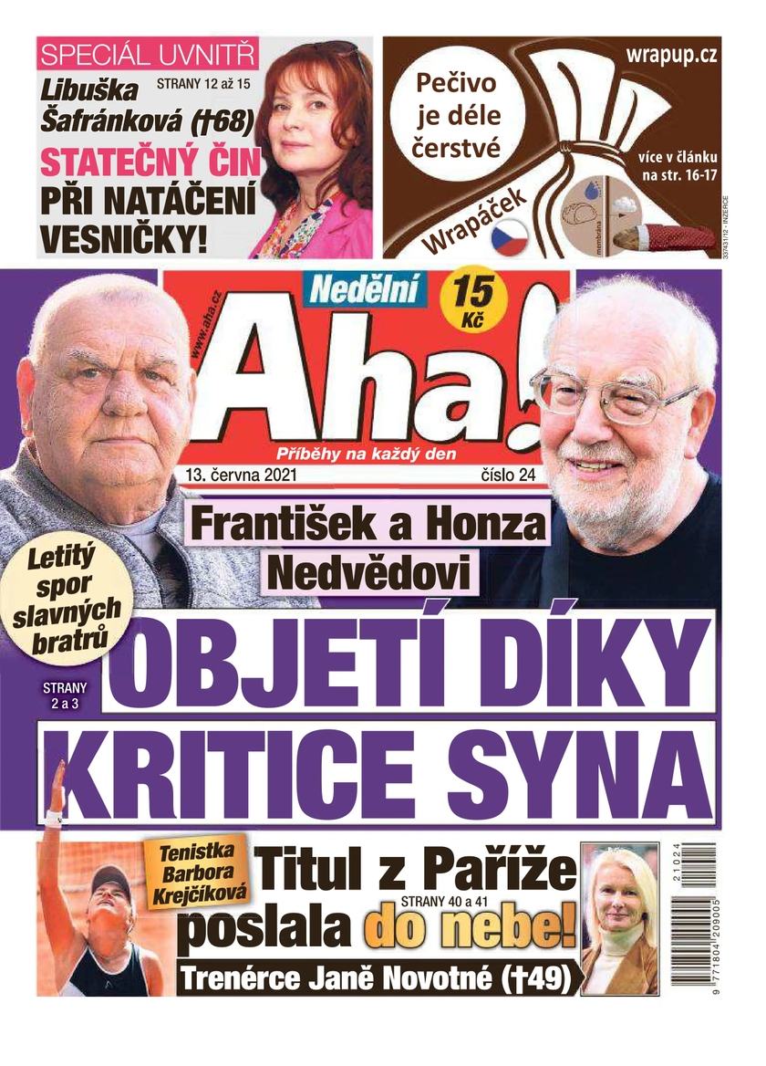 E-magazín Nedělní Aha! - 24/2021 - CZECH NEWS CENTER a. s.
