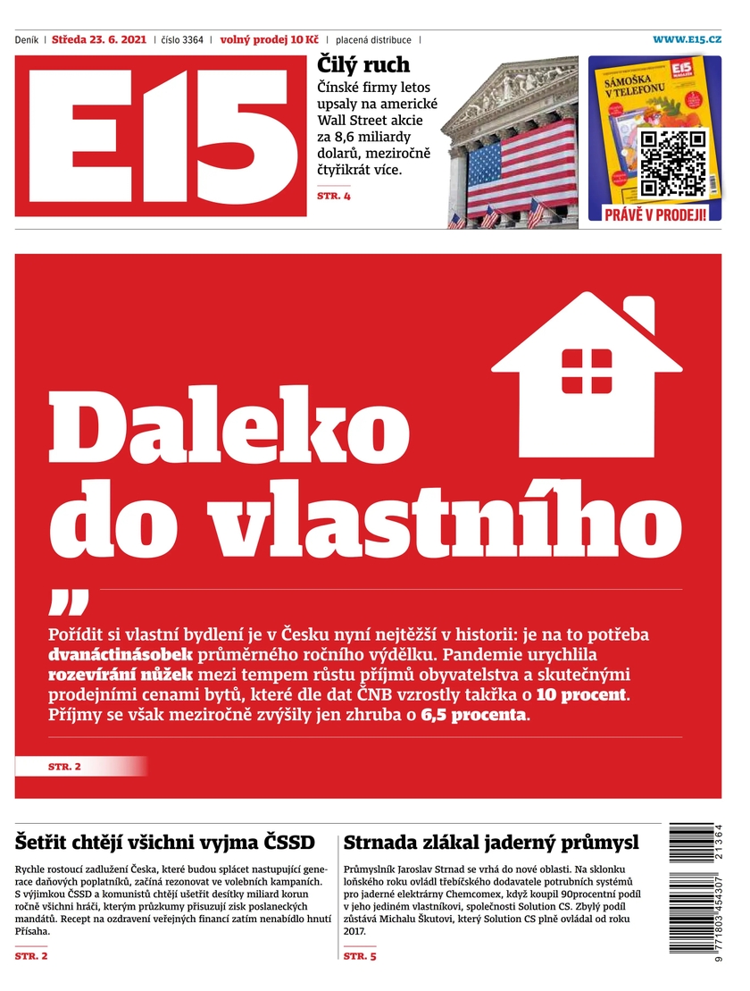 E-magazín e15 - 23.6.2021 - CZECH NEWS CENTER a. s.