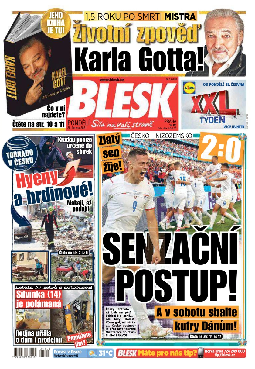 E-magazín BLESK - 28.6.2021 - CZECH NEWS CENTER a. s.