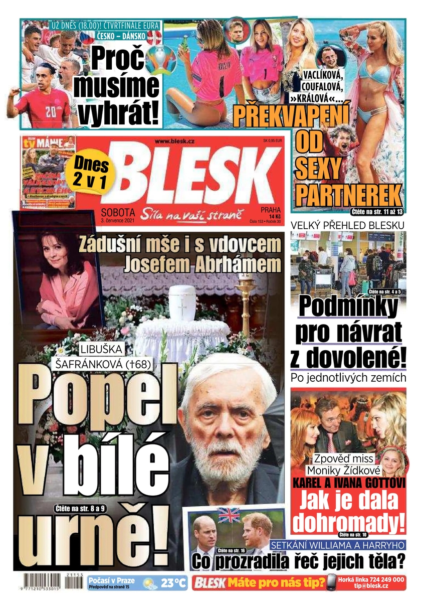 E-magazín BLESK - 3.7.2021 - CZECH NEWS CENTER a. s.