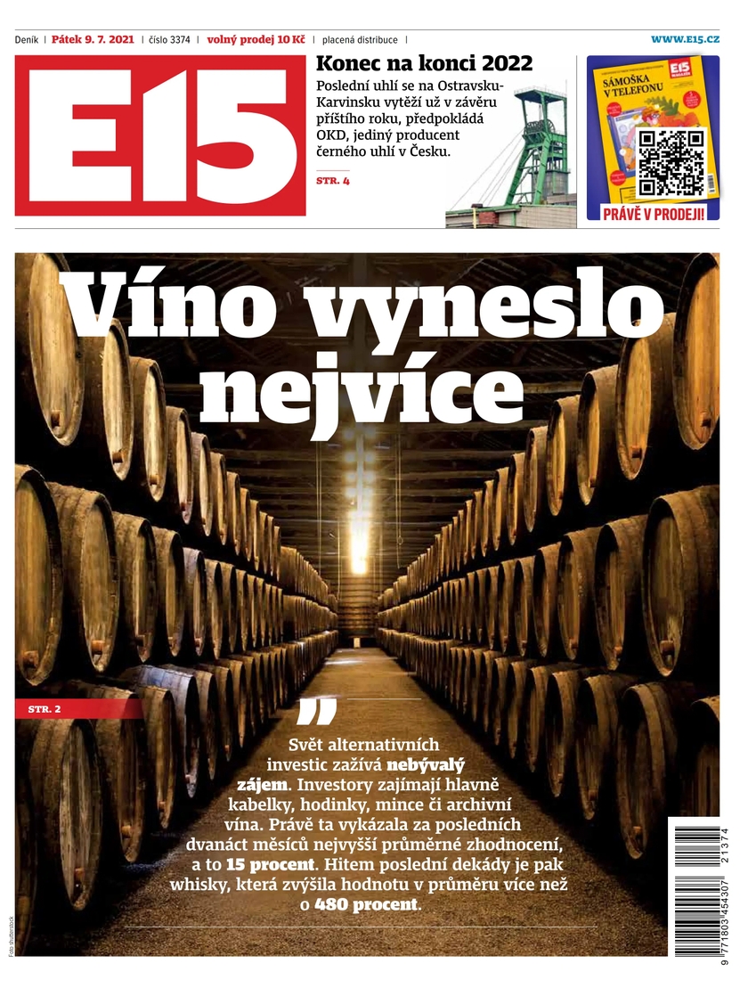 E-magazín e15 - 9.7.2021 - CZECH NEWS CENTER a. s.