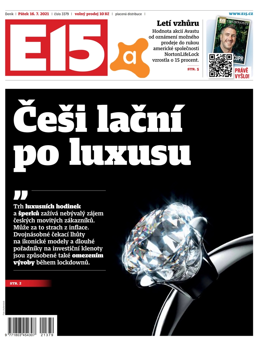 E-magazín e15 - 16.7.2021 - CZECH NEWS CENTER a. s.