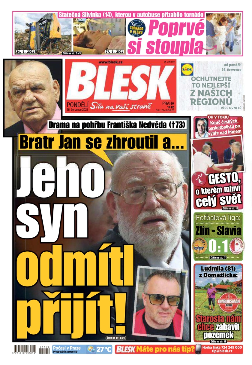 E-magazín BLESK - 26.7.2021 - CZECH NEWS CENTER a. s.