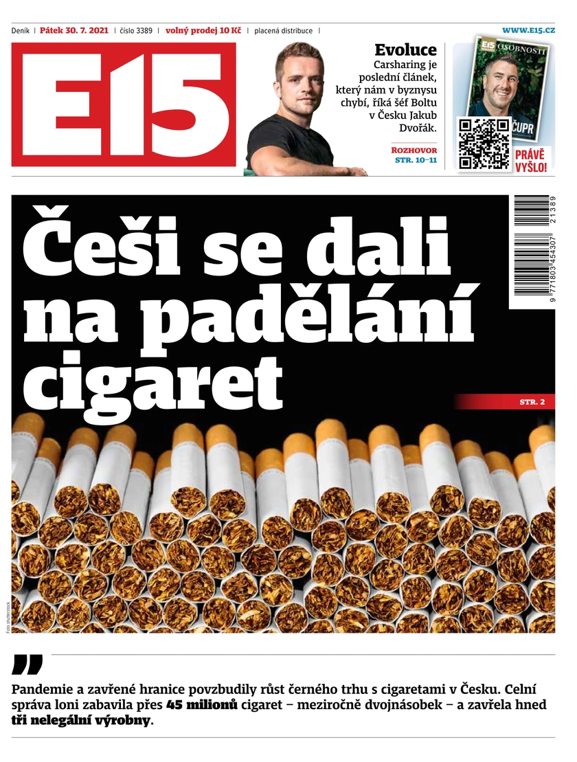 E-magazín e15 - 30.7.2021 - CZECH NEWS CENTER a. s.