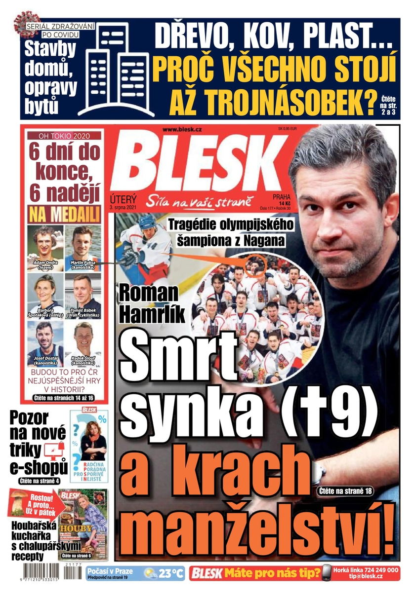 E-magazín BLESK - 3.8.2021 - CZECH NEWS CENTER a. s.
