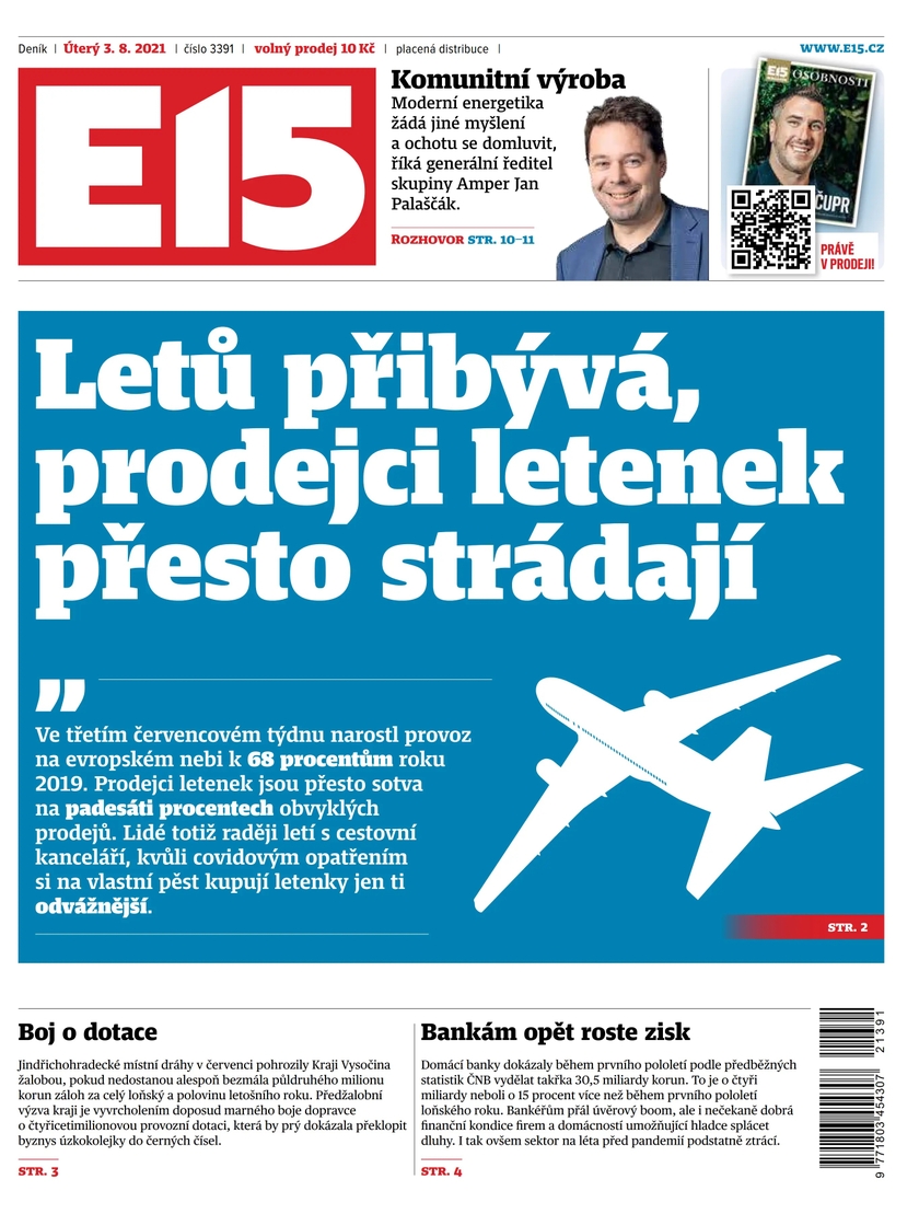 E-magazín e15 - 3.8.2021 - CZECH NEWS CENTER a. s.