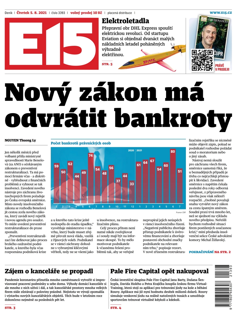 E-magazín e15 - 5.8.2021 - CZECH NEWS CENTER a. s.