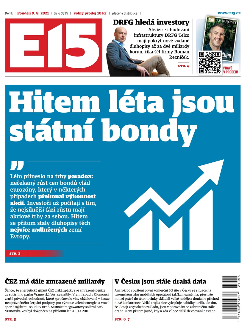 E-magazín e15 - 9.8.2021 - CZECH NEWS CENTER a. s.