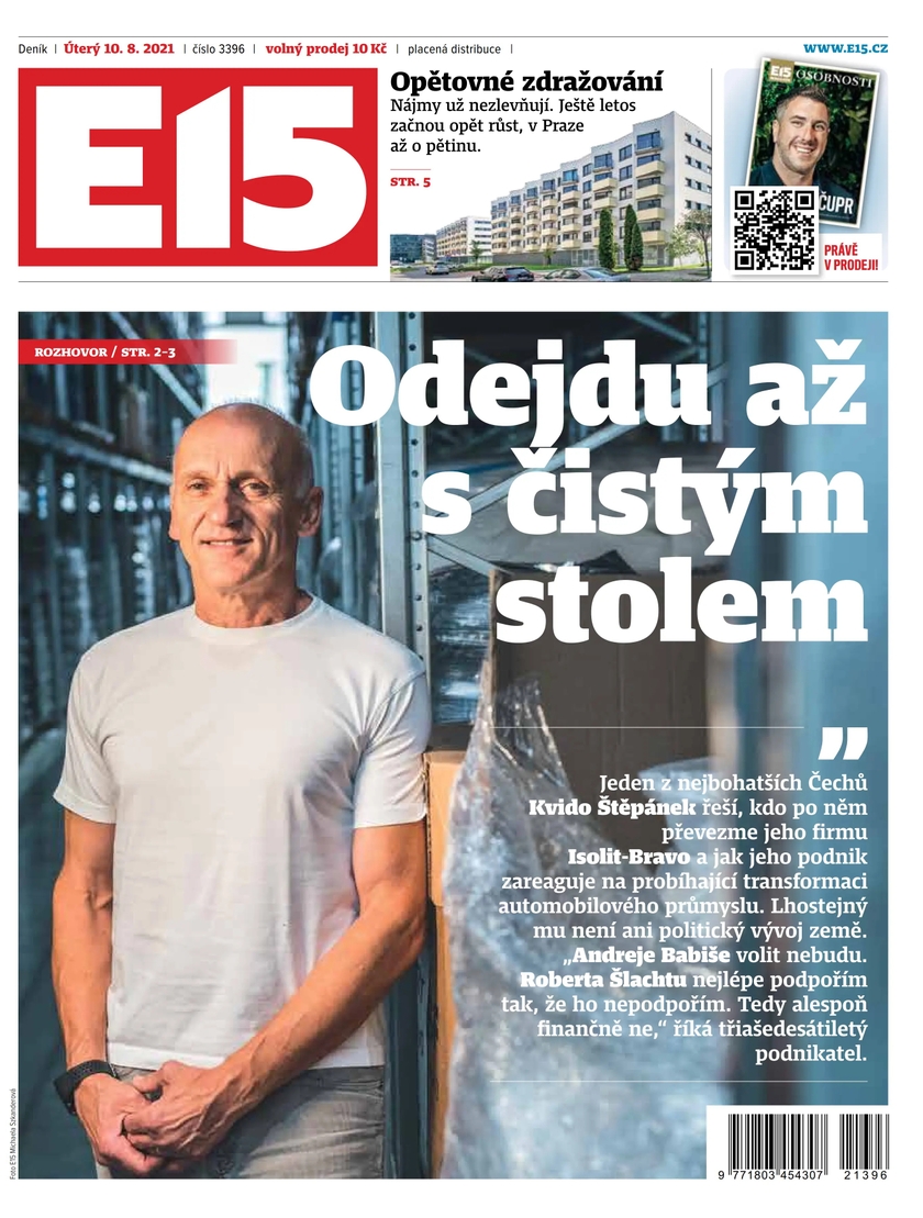 E-magazín e15 - 10.8.2021 - CZECH NEWS CENTER a. s.