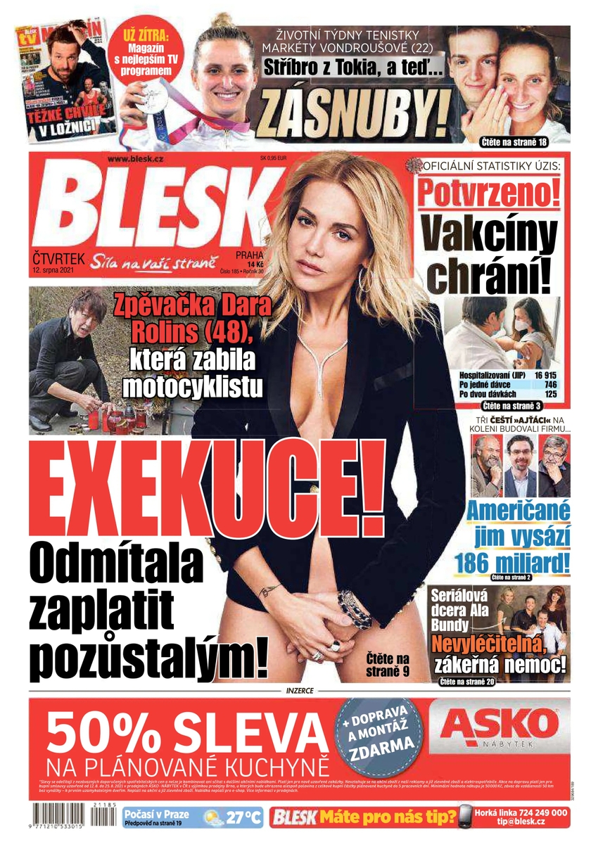 E-magazín BLESK - 12.8.2021 - CZECH NEWS CENTER a. s.
