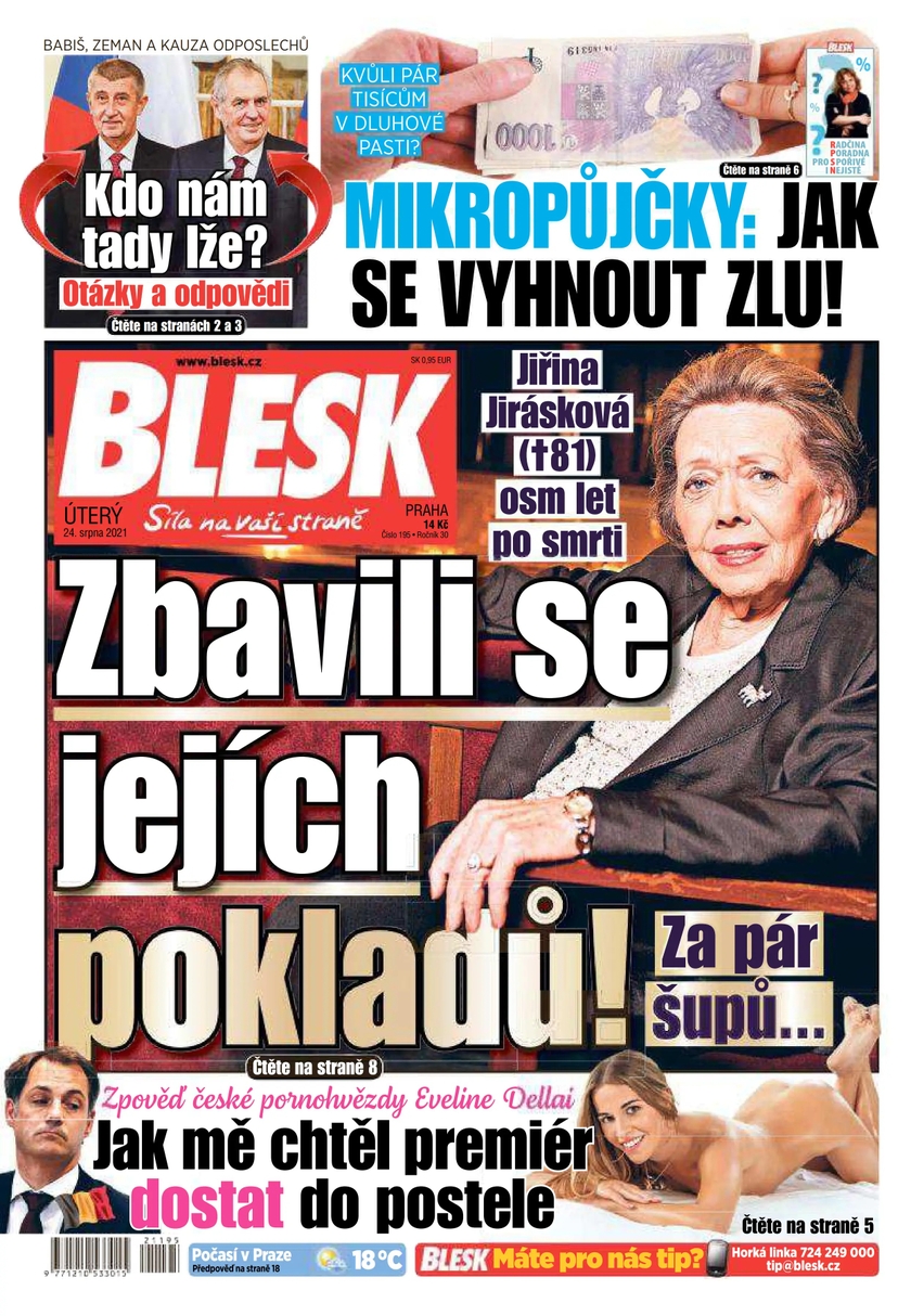 E-magazín BLESK - 24.8.2021 - CZECH NEWS CENTER a. s.
