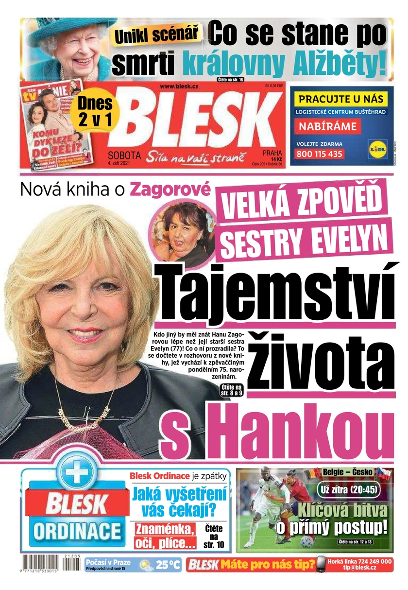 E-magazín BLESK - 4.9.2021 - CZECH NEWS CENTER a. s.