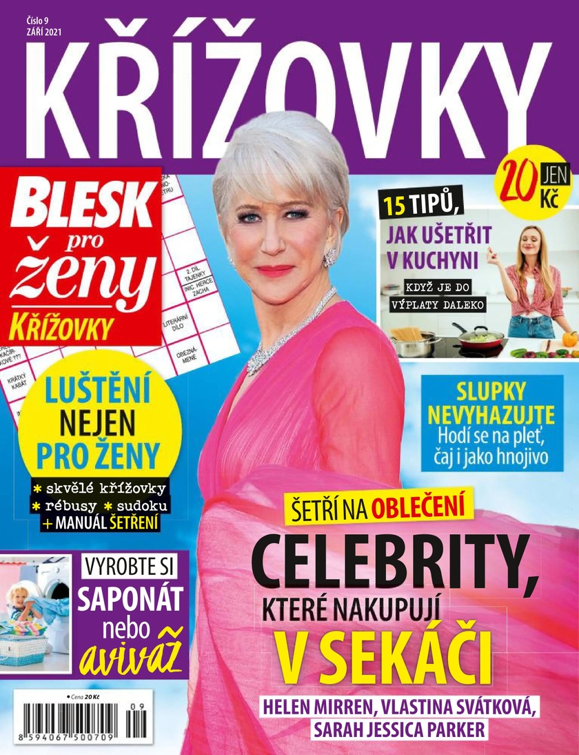 E-magazín BLESK pro ženy KŘÍŽOVKY - 9/2021 - CZECH NEWS CENTER a. s.