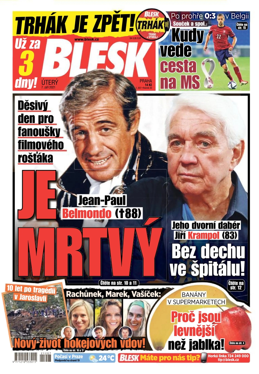 E-magazín BLESK - 7.9.2021 - CZECH NEWS CENTER a. s.