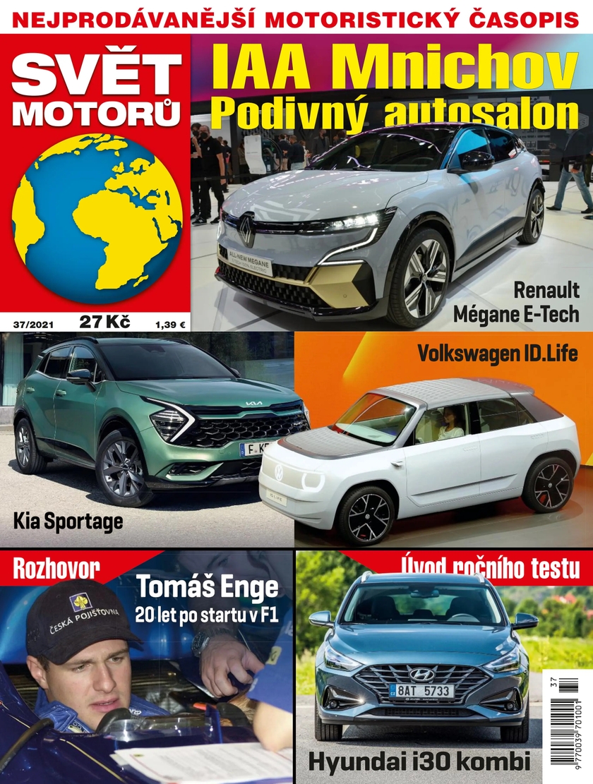 E-magazín SVĚT MOTORŮ - 37/2021 - CZECH NEWS CENTER a. s.