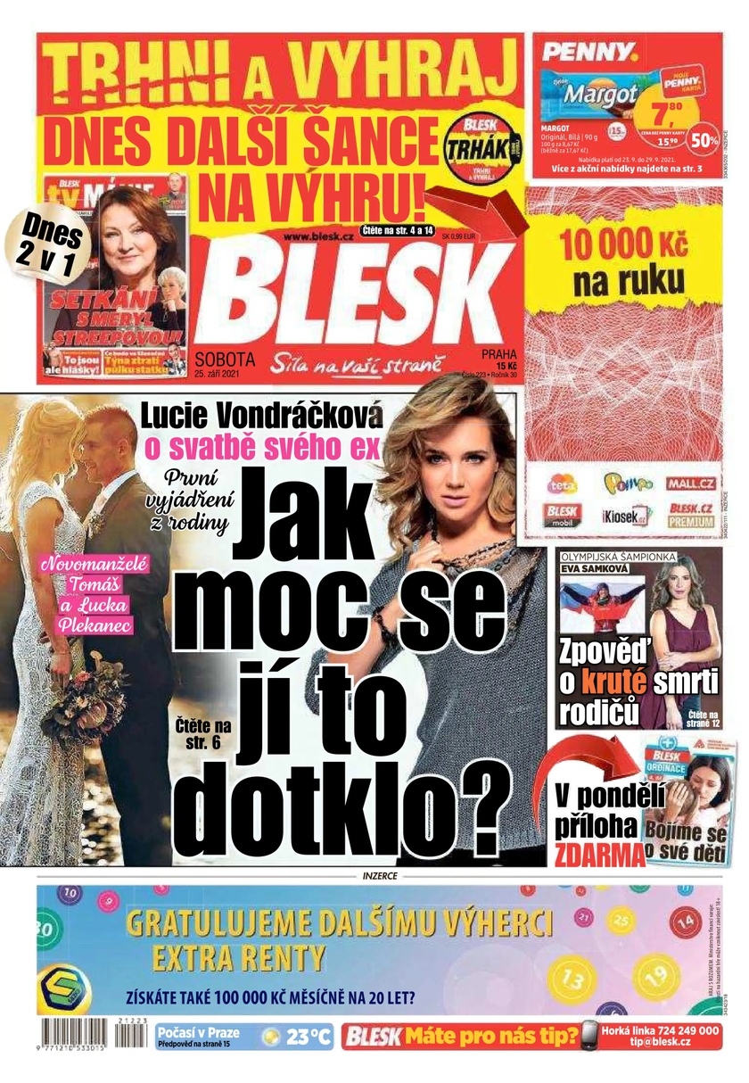 E-magazín BLESK - 25.9.2021 - CZECH NEWS CENTER a. s.