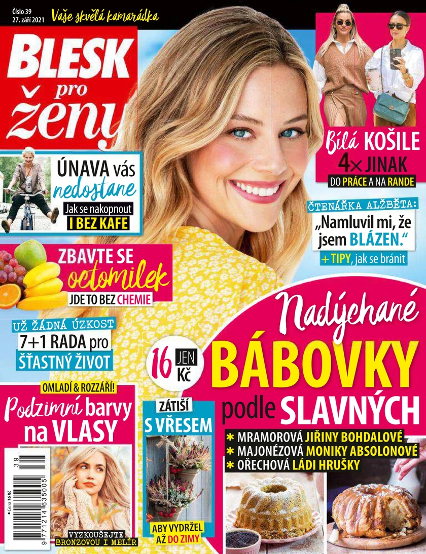 E-magazín BLESK pro ženy - 39/2021 - CZECH NEWS CENTER a. s.