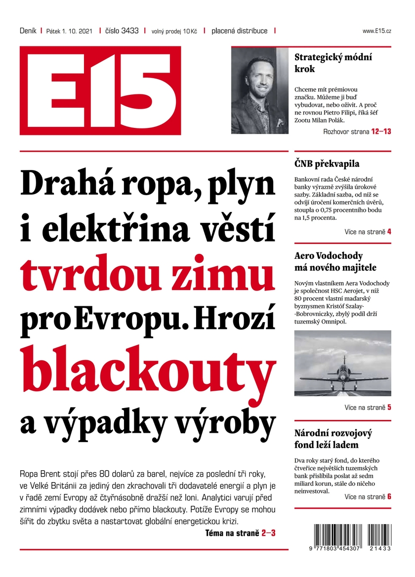 E-magazín e15 - 1.10.2021 - CZECH NEWS CENTER a. s.