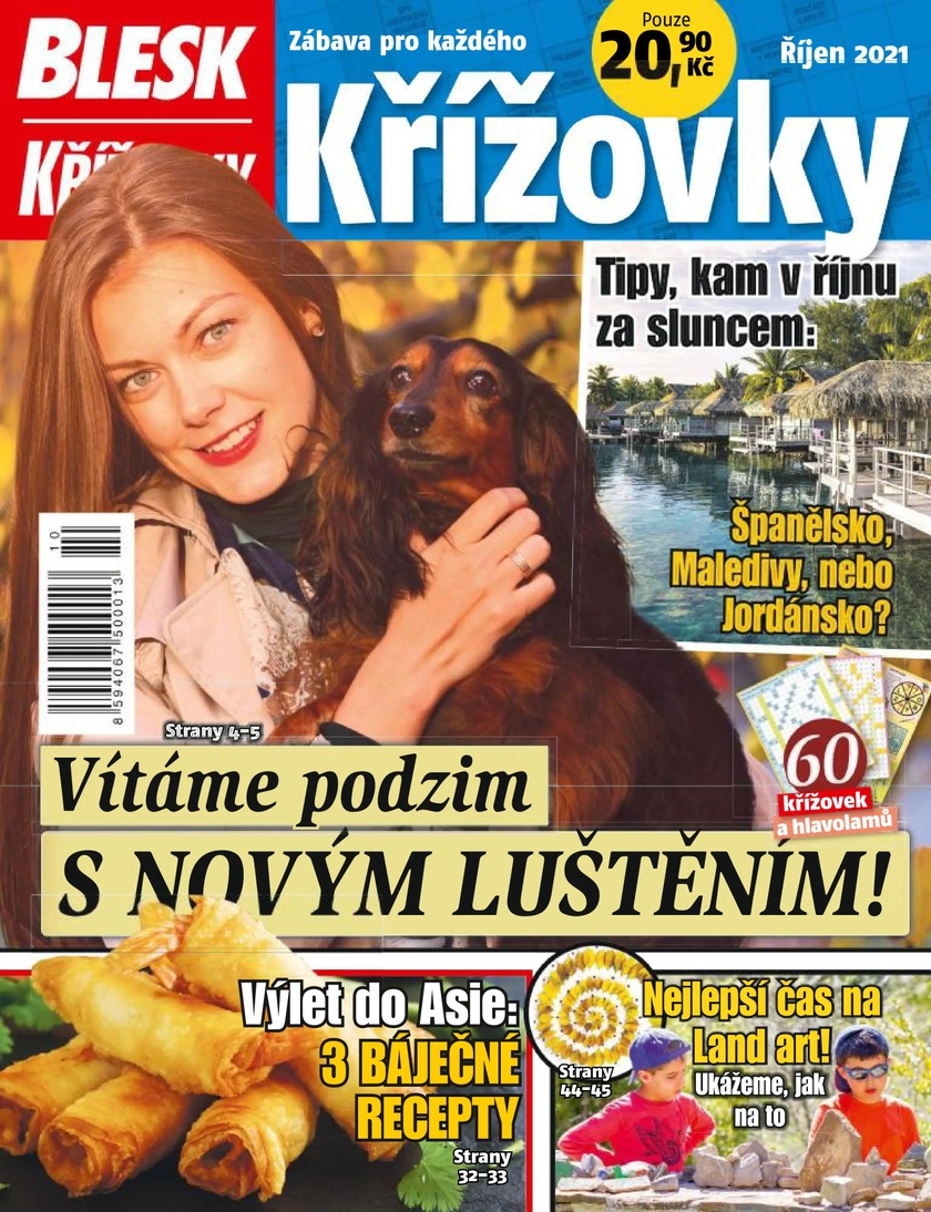E-magazín BLESK KŘÍŽOVKY - 10/2021 - CZECH NEWS CENTER a. s.