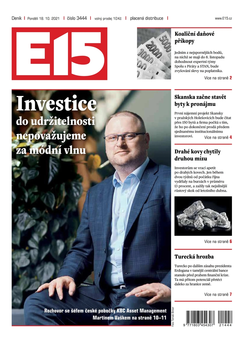 E-magazín e15 - 18.10.2021 - CZECH NEWS CENTER a. s.