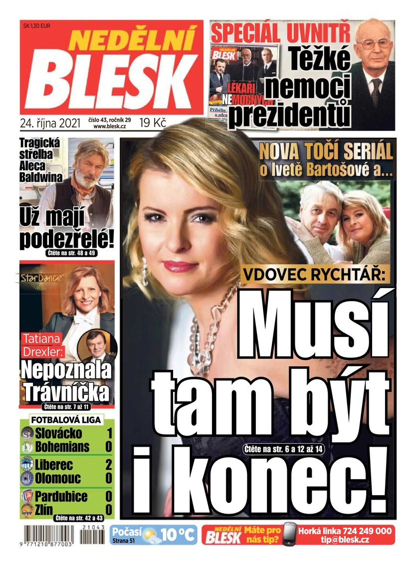 E-magazín NEDĚLNÍ BLESK - 43/2021 - CZECH NEWS CENTER a. s.