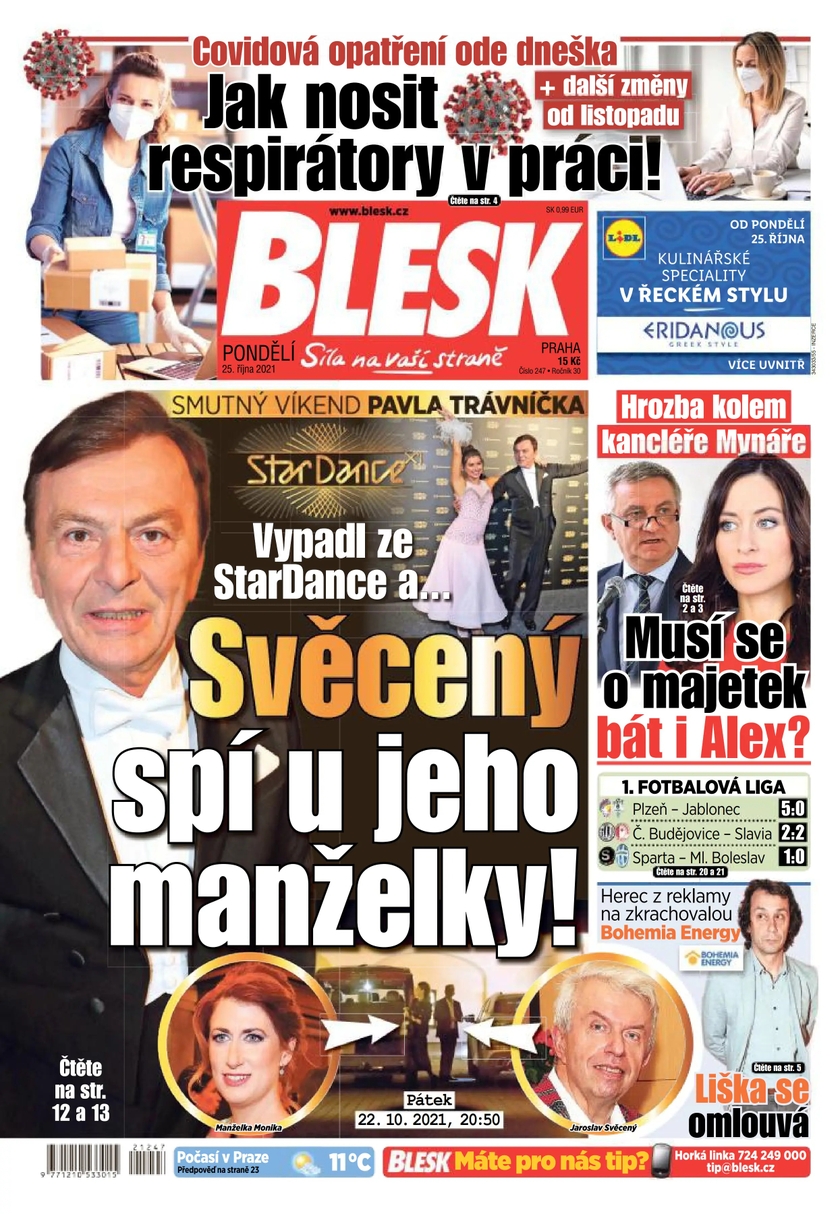 E-magazín BLESK - 25.10.2021 - CZECH NEWS CENTER a. s.