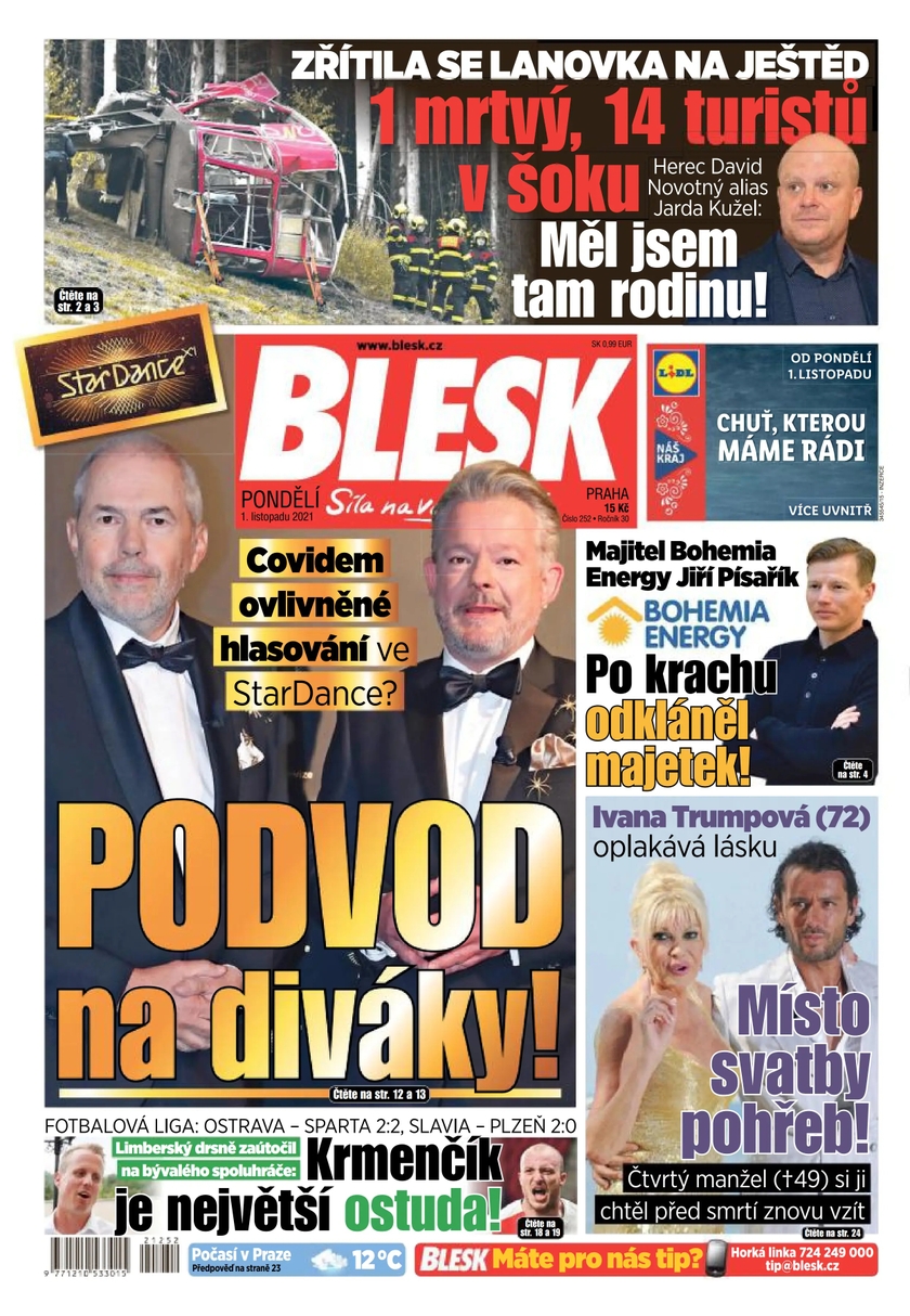 E-magazín BLESK - 1.11.2021 - CZECH NEWS CENTER a. s.