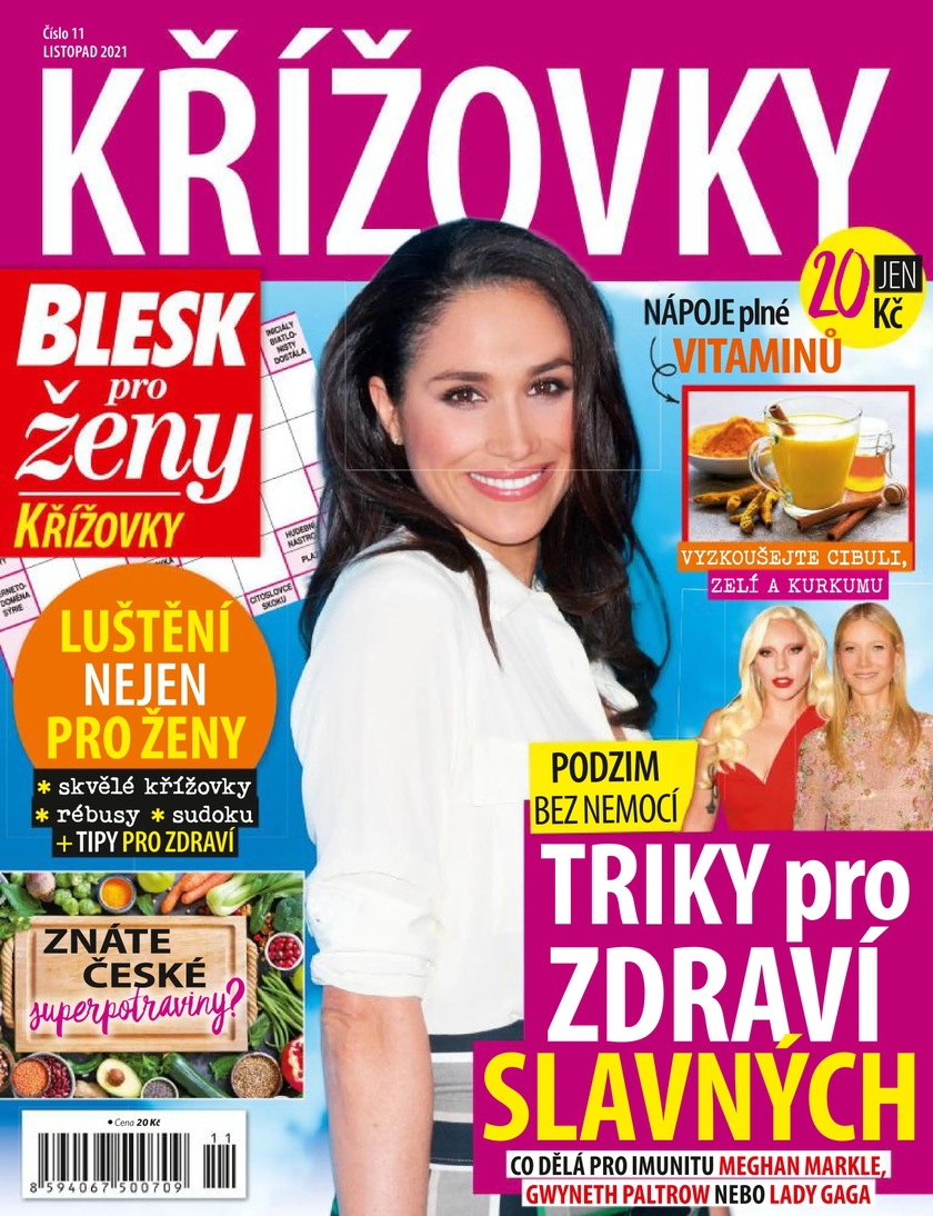 E-magazín BLESK pro ženy KŘÍŽOVKY - 11/2021 - CZECH NEWS CENTER a. s.