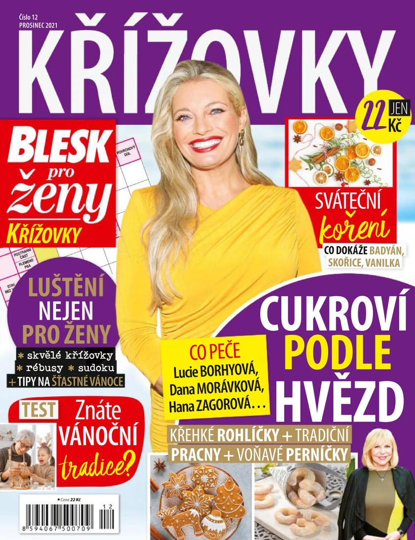 E-magazín BLESK pro ženy KŘÍŽOVKY - 12/2021 - CZECH NEWS CENTER a. s.