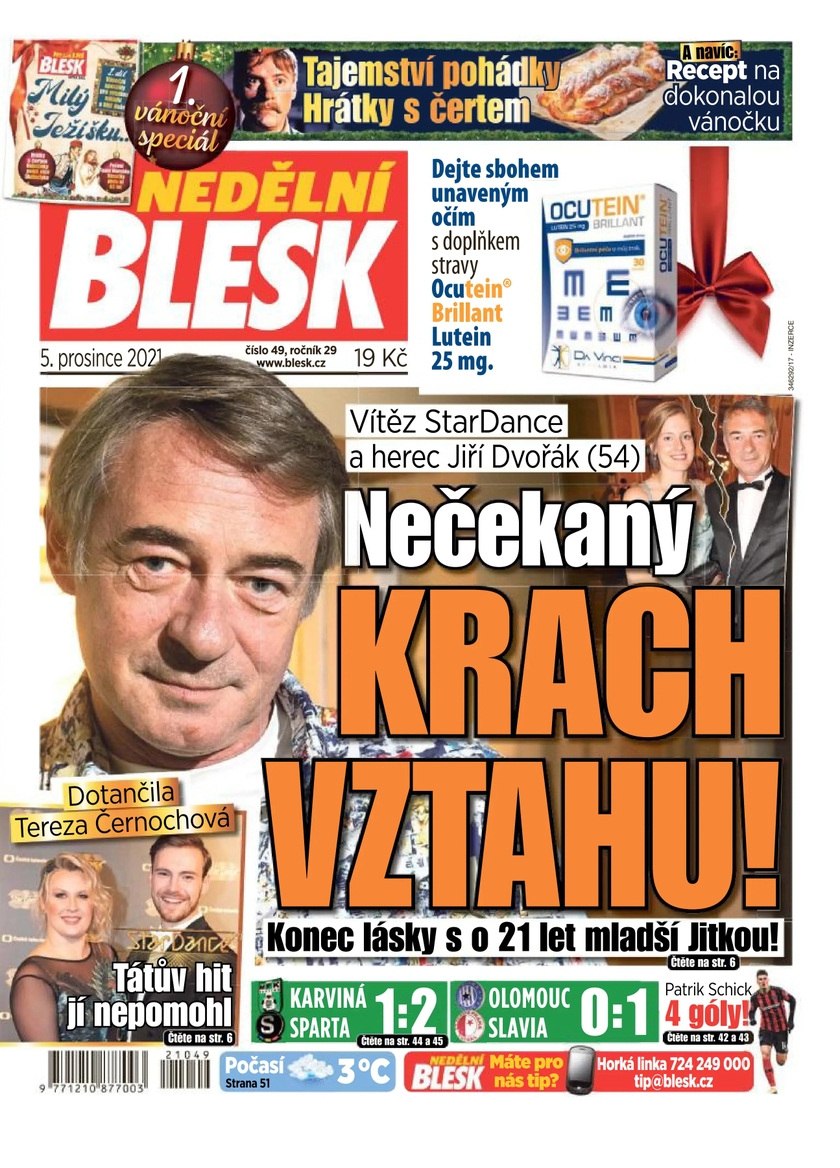 E-magazín NEDĚLNÍ BLESK - 49/2021 - CZECH NEWS CENTER a. s.