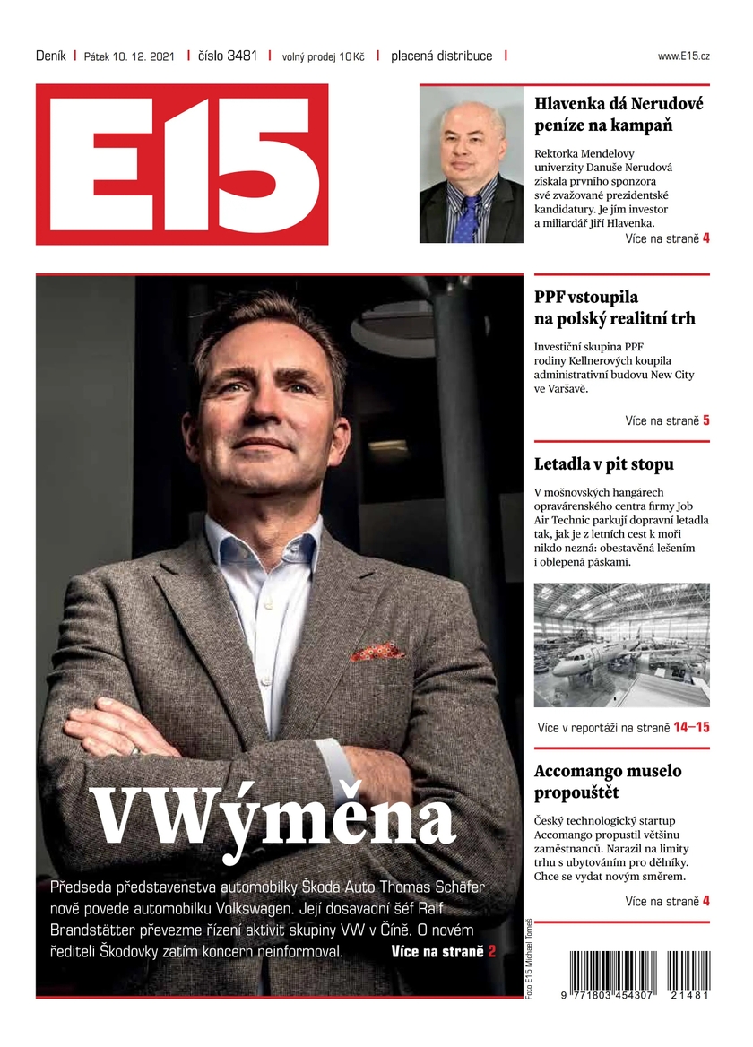 E-magazín e15 - 10.12.2021 - CZECH NEWS CENTER a. s.