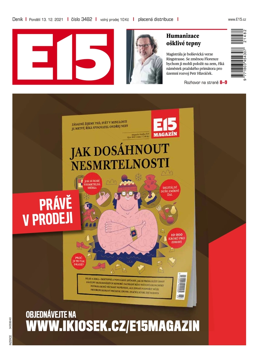 E-magazín e15 - 13.12.2021 - CZECH NEWS CENTER a. s.