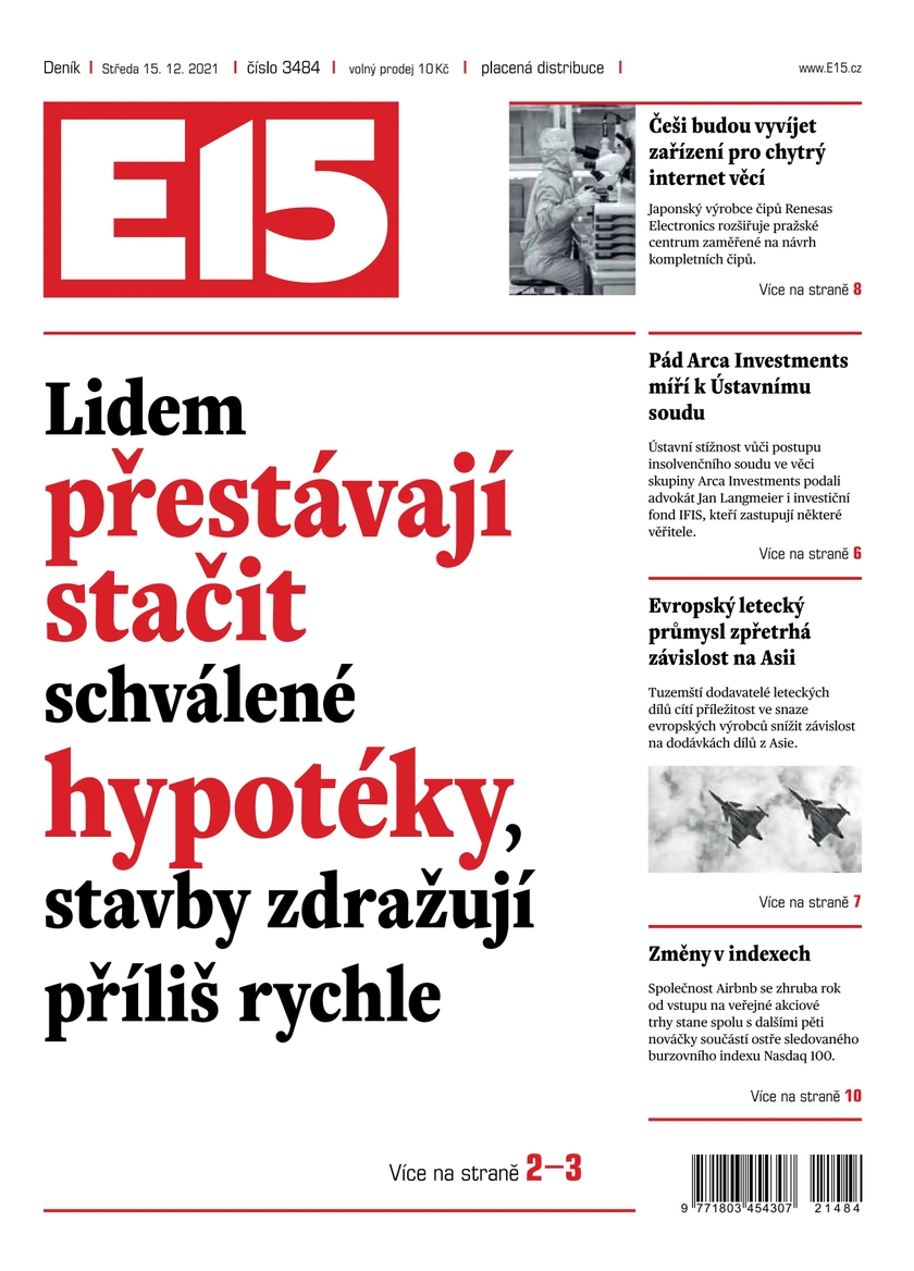 E-magazín e15 - 15.12.2021 - CZECH NEWS CENTER a. s.